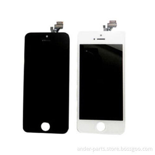 Replacement LCD for iPhone 5S, with Touch Digitizer Screen Assembly, White and Black
